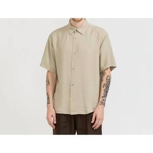 NEW NN07 freddy short sleeve no pocket shirt in fog